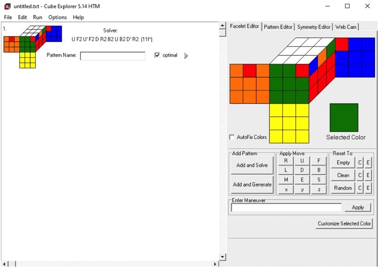 speedcube algoritmus fyft